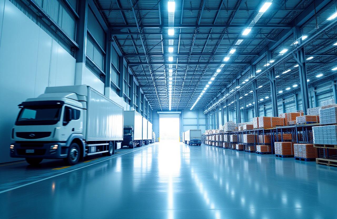 Modern logistics warehouse in Sunnyside NY
